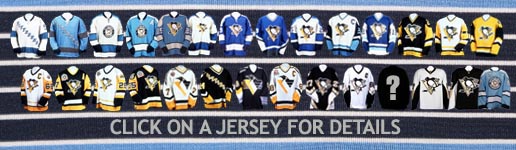 pittsburgh penguins jerseys through the years